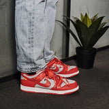Nike Dunk Low Off-White University Red - image 5