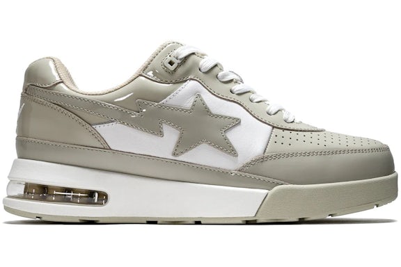 A Bathing Ape Bape Road Sta Beige White - image 1