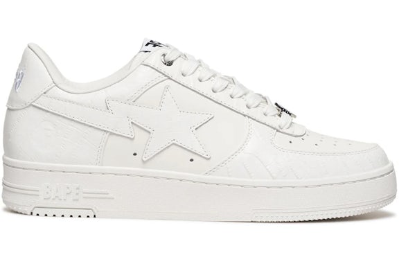 A Bathing Ape Bape Sta#3 White - image 1