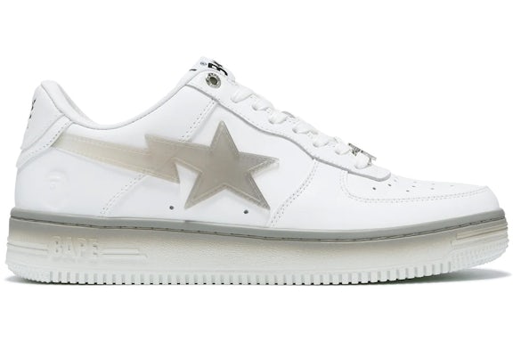 A Bathing Ape Bape Sta#5 White Gradient - image 1