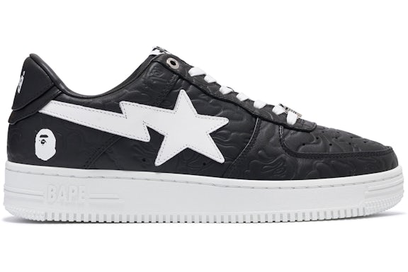 A Bathing Ape Bape Sta Low#3 Line Camo Black - image 1
