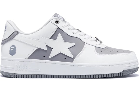 A Bathing Ape Bape Sta Low#6 Gray - image 1