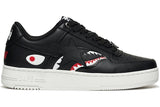 A Bathing Ape Bape Sta Low Shark Pack Black - image 1