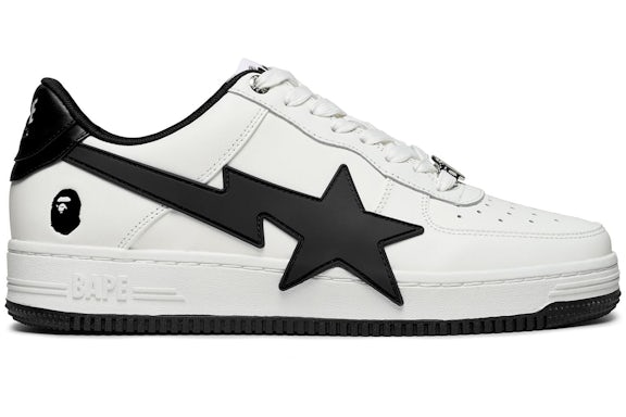A Bathing Ape Bape Sta OS#2 White Black - image 1