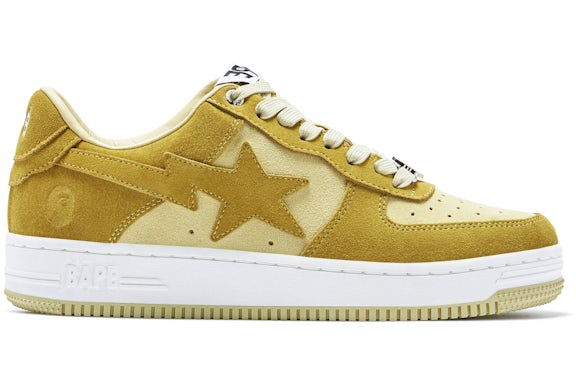 A Bathing Ape Bape Sta Suede Yellow (2022) - image 1