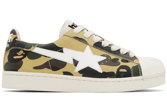 A Bathing Ape Skull Sta 1 st Camo Yellow - image 1