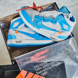 Air Jordan 1 Retro High Off-White University Blue - image 6
