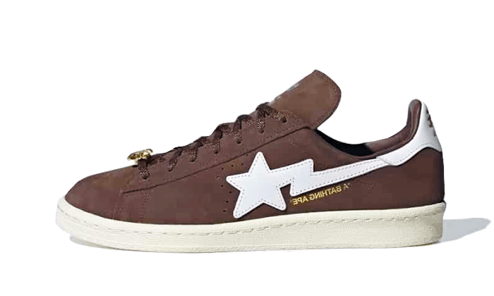 Adidas Campus 80s Bape Brown - image 1