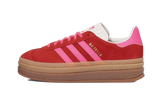 Adidas Gazelle Bold Collegiate Red Lucid Pink - image 1