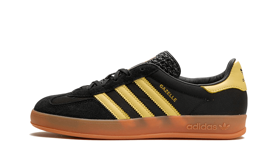 Adidas Gazelle Indoor Core Black Almost Yellow - image 1