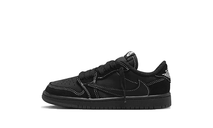 Air Jordan 1 Low Sp Travis Scott Black Phantom Enfant Ps - image 1