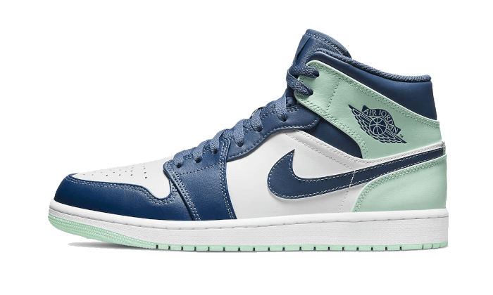 Air Jordan 1 Mid Mystic Navy Mint Foam - image 1