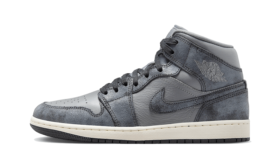 Air Jordan 1 Mid Distressed Smoke Grey - image 1