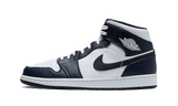 Air Jordan 1 Mid White Metallic Gold Obsidian - image 1