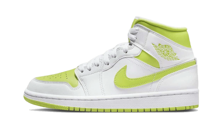 Air Jordan 1 Mid White Lime - image 1