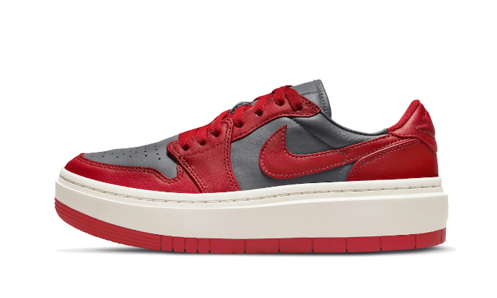 Air Jordan 1 Elevate Low Dark Grey Varsity Red - image 1