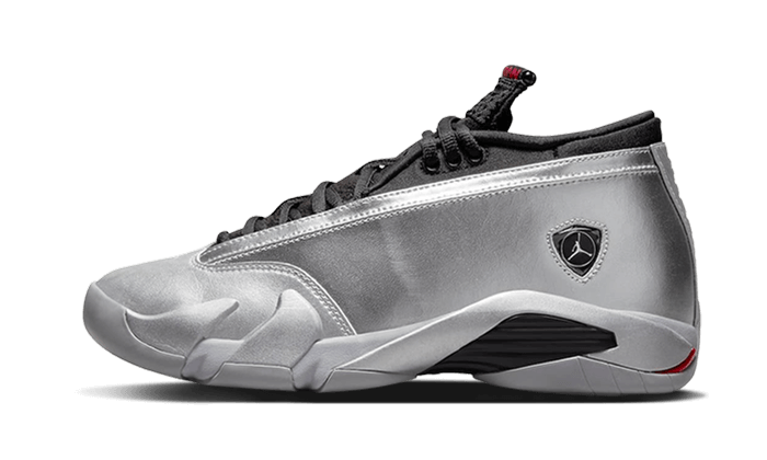 Air Jordan 14 Low Metallic Silver - image 1