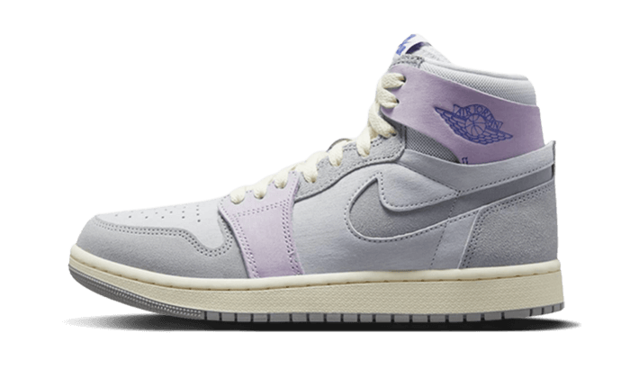 Air Jordan 1 High Zoom Cmft 2 Grey Purple - image 1