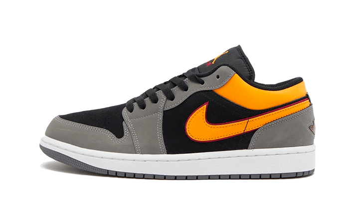 Air Jordan 1 Low Black Vivid Orange - image 1