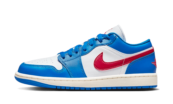 Air Jordan 1 Low Sport Blue Gym Red - image 1