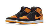 Air Jordan 1 Mid Fat Tongue Black Orange - image 2