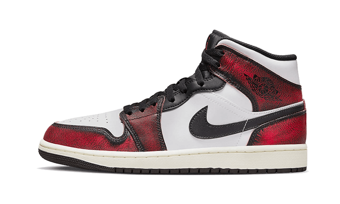Air Jordan 1 Mid SE Wear-Away Chicago - image 1