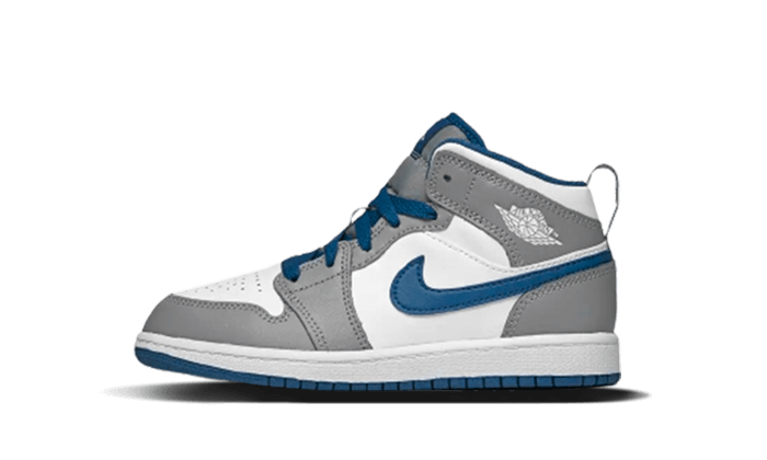 Air Jordan 1 Mid True Blue Enfant Ps - image 1