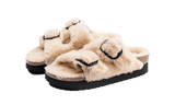 Birkenstock Arizona Big Buckle Shearling Teddy Eggshell - image 2