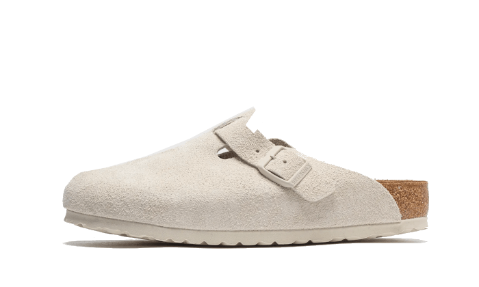 Birkenstock Boston Suede Antique White - image 1