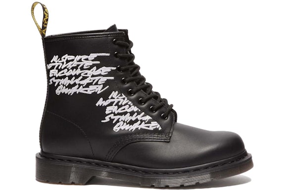 Dr. Martens 1460 Futura Laboratories Embroidered Black Leather - image 1