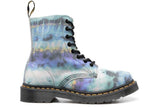 Dr. Martens 1460 Pascal Leather Lace Up Boot Blue Summer Tie Dye (Women's) - image 1