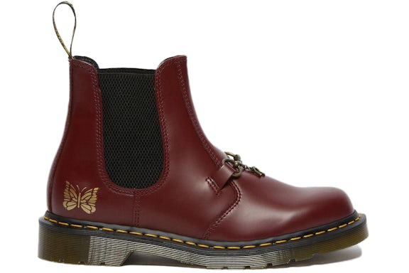 Dr. Martens 2976 Snaffle Chelsea Boots Needles Cherry Red - image 1