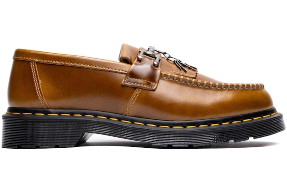 Dr. Martens Adrian Bone Snaffle Analine Loafer Mustard Brown - image 1