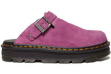 Dr. Martens Zebzag Suede Slingback Platform Mule Muted Purple - image 1