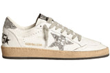 Golden Goose Ball Star White Silver Glitter (Women's) - image 1
