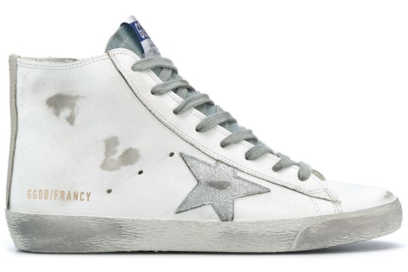Golden Goose Francy Silver Star White Silver (Women's) - image 1