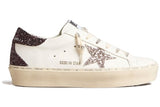 Golden Goose Hi-Star White Silver Grey Glitter (Women's) - image 1