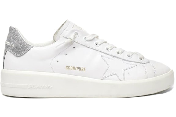 Golden Goose Pure Star Glitter White Silver (Women's) - image 1