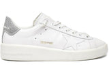 Golden Goose Pure Star Glitter White Silver (Women's) - image 1