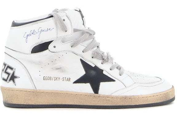 Golden Goose Sky-Star Leather White Black - image 1