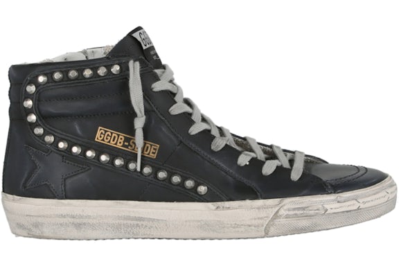 Golden Goose Slide Black Studded - image 1