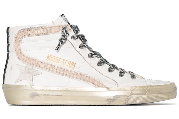 Golden Goose Slide White Black Taupe (Women's) - image 1