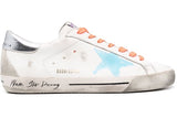 Golden Goose Super Star Never Stop Dreaming White Blue Orange - image 1