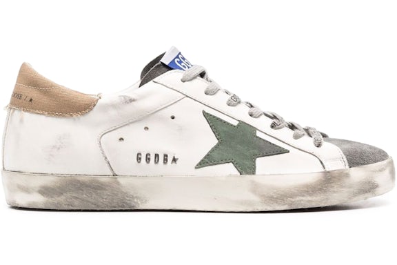 Golden Goose Super-Star White Beige Green - image 1