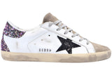 Golden Goose Super-Star White Black Multi Glitter (Women's) - image 1