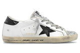 Golden Goose Super-Star White Black Silver Glitter (Women's) - image 1