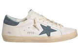 Golden Goose Super-Star White Blue Suede - image 1