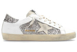 Golden Goose Super-Star White Double Silver Glitter (Women's) - image 1