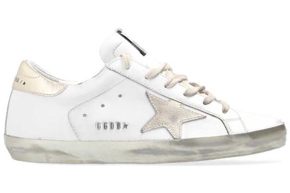Golden Goose Super-Star White Gold Sparkle (Women's) - image 1