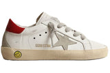 Golden Goose Super-Star White Red Grey Suede Star (Young) - image 1
